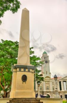 The Dalhousie Obelisk, a memorial obelisk in the Civic District of Singapore