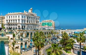 The Chamber of Commerce, a historic building in Algiers, the capital of Algeria