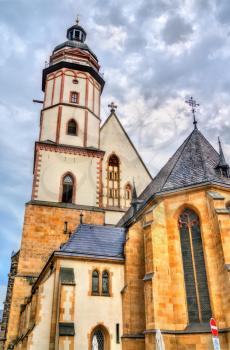 Saint Thomas Church in Leipzig - Saxony, Germany