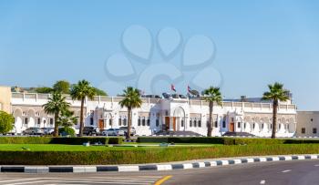 The palace of Sheikh Hamdan bin Rashid Al Maktoum in Dubai