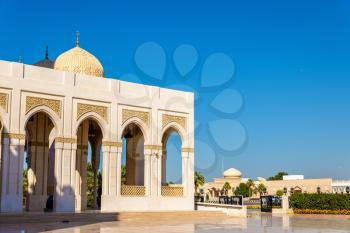 View of Zabeel Mosque in Dubai, UAE