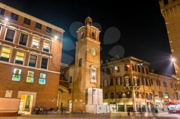 Porta Reno, a historic city gate of Ferrara - Italy