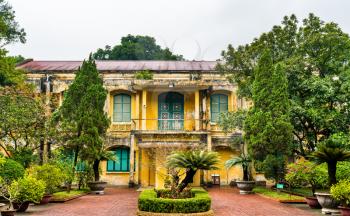 Imperial Citadel of Thang Long. UNESCO world heritage in Hanoi, Vietnam