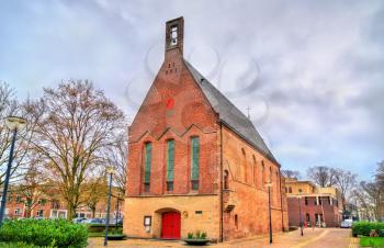 Waalse kerk, a church in the old town of Arnhem, the Netherlands