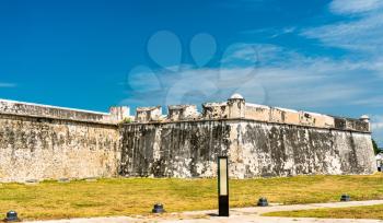 Baluarte de San Francisco, fortifications of San Francisco de Campeche in Mexico