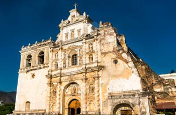 San Francisco Church in Antigua Guatemala, Central America