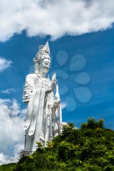 Guanyin Statue at the Linh An Temple in Da Lat, Vietnam