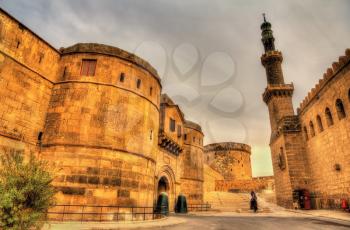 Gate Bab al-Qulla and Mosque of al-Nasir Muhammed at Cairo Citadel - Egypt