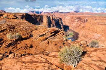 Landscape of Glen Canyon - Arizona, the United States