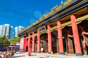 Che Kung Miu Temple in Sha Tin - Hong Kong, China