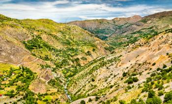 View of the Kahta Stream in the Southeastern Taurus Mountains, Turkey