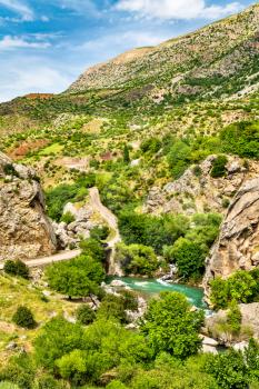 View of the Kahta Stream in the Southeastern Taurus Mountains, Turkey