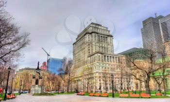 The Sun Life Building, a historic building in Montreal, Canada. Built in 1913-1931