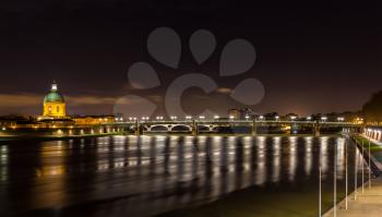 Night view of Toulouse - Midi-Pyrenees, France