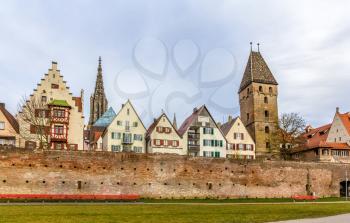 View of Ulm town - Germany, Baden-Wurttemberg