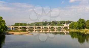 Pont Wilson in Tours - France, Region Centre