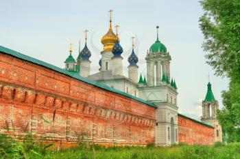 Spaso-Yakovlevsky Monastery or Monastery of St. Jacob Saviour in Rostov, the Golden Ring of Russia.