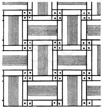 Royalty Free Clipart Image of Background of Rectangles