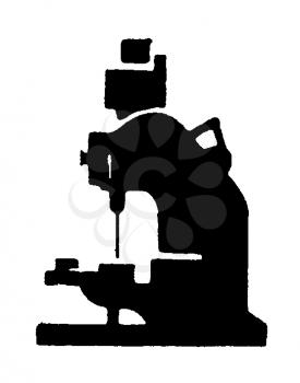 Royalty Free Clipart Image of a Press