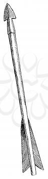 Royalty Free Clipart Image of an arrow 