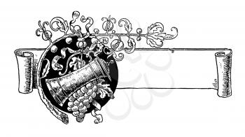 Royalty Free Clipart Image of a Stein