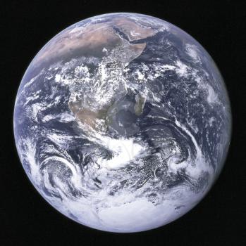 Royalty Free Photo of Earth from Space