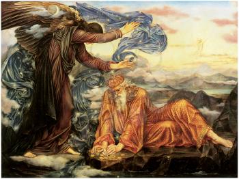 Royalty Free Clipart Image of Earthbound by Evelyn De Morgan