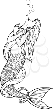 Mermaids Clipart