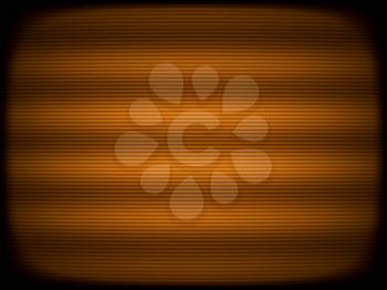 Horizontal orange tv scanlines illustration background hd