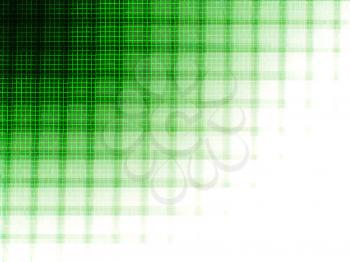 Horizontal green grid illustration background
