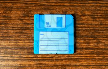 Vintage cyan floppy disc background hd