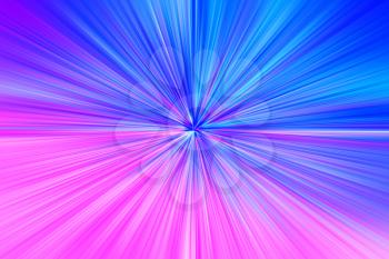 Pink and blue space teleportation blast illustration background hd