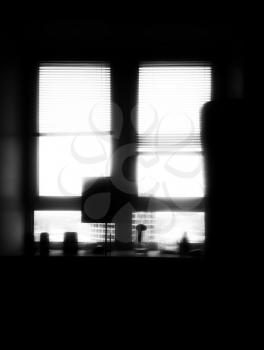 Shadows and outlines of room background hd