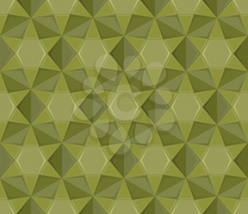 Army seamless pattern. Geometric Military texture. Soldier camouflage ornament. khaki green background. 
