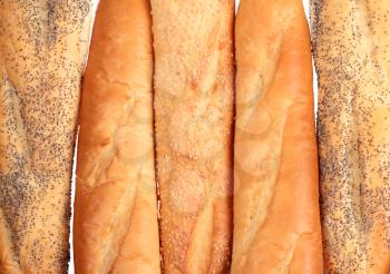 French loaves background