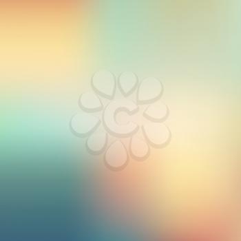 Vector illustration of soft colored abstract background. Summer light background