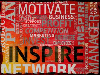 Inspire Words Indicating Inspiration Action And Motivate