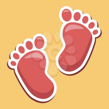 Baby Feet Indicating Infant Parenting And Newborns