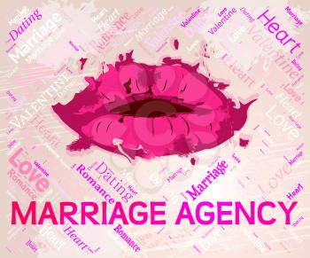 Marriage Agency Showing Companies Business And Wedding