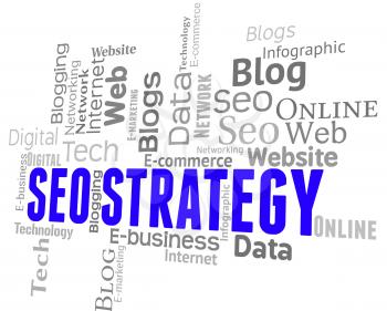 Seo Strategy Meaning Search Engine And Website