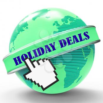 Holiday Deals Representing Bargains Discount And Discounts