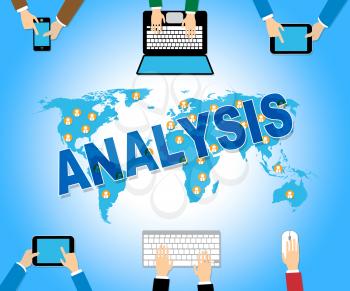 Analysis Online Showing Data Analytics And Searching