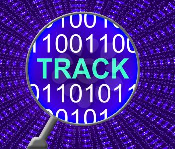 Track Online Indicating Web Site And Websites