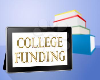 College Funding Meaning Books Financial And School