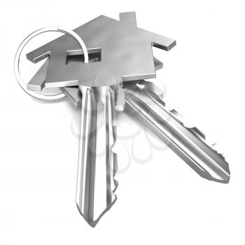 Home Keys Showing House Security Or Locked