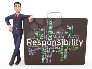 Responsibility Words Representing Text Accountabilities And Accountable 
