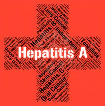 Hepatitis A Showing Ill Health And Inflammatory