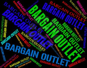 Bargain Outlet Meaning Store Words And Promotional