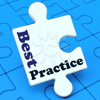 Best Practice Showing Effective Concept Improving Business