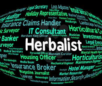 Herbalist Job Showing Career Recruitment And Experts